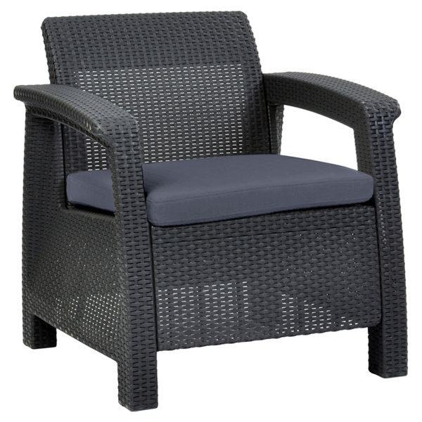 rattan garden easy chairs